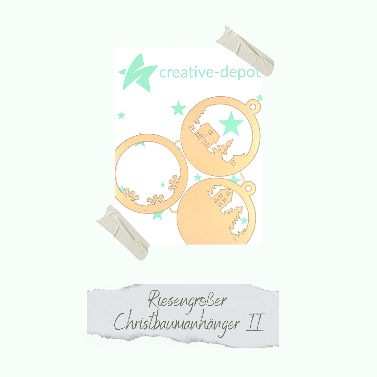 CD-Di-759-Riesengrosser-Christbaumanh-nger-II Die - Riesengroßer Christbaumanhänger II