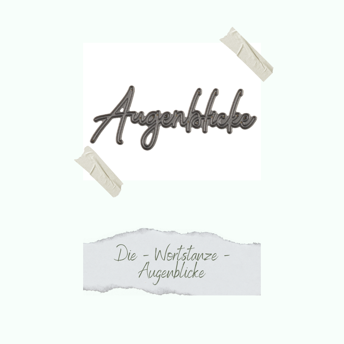 CD-Di-554_Die-Wortstanze-Augenblicke Die - Wortstanze Augenblicke