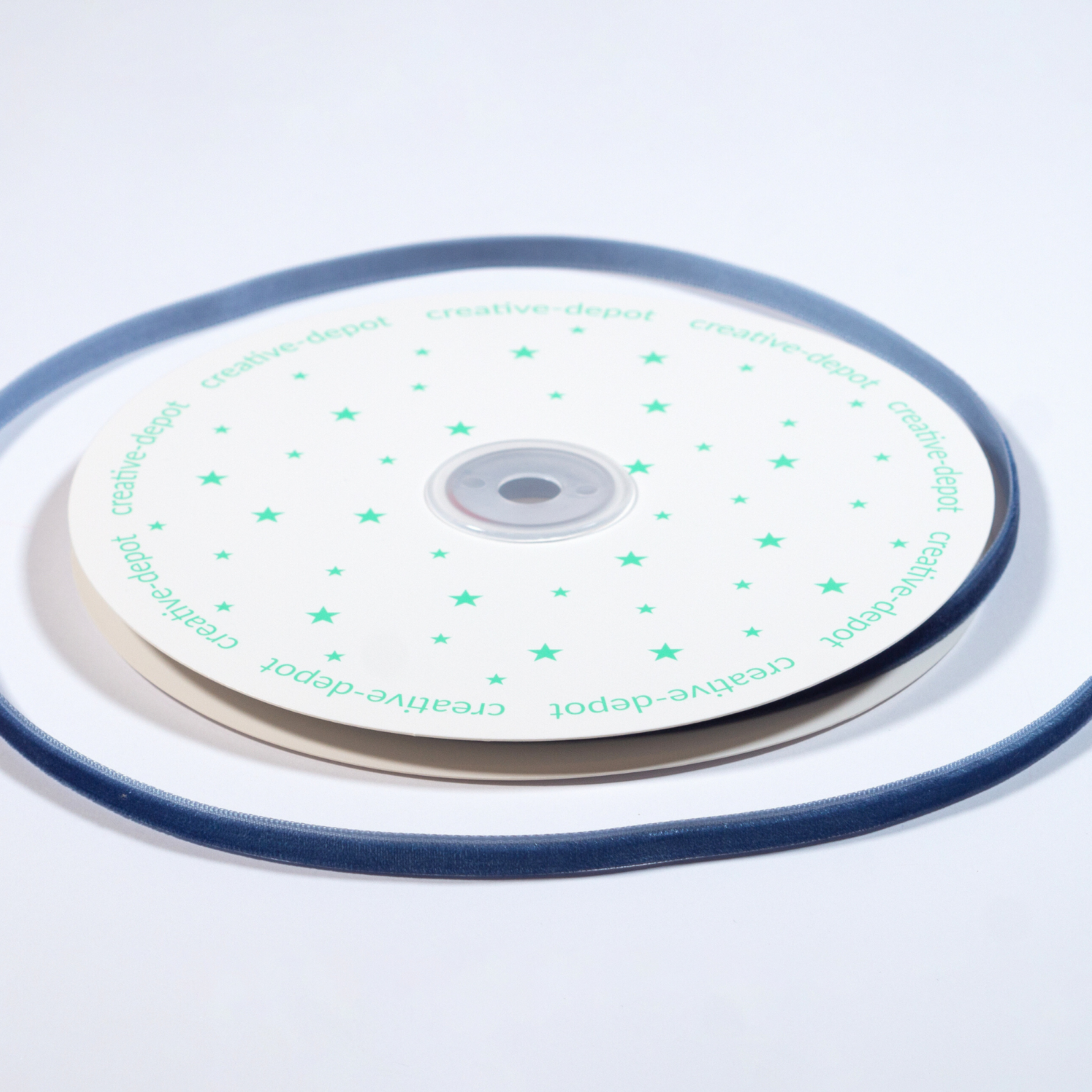 Samtband - Marineblau - Bänderliebe