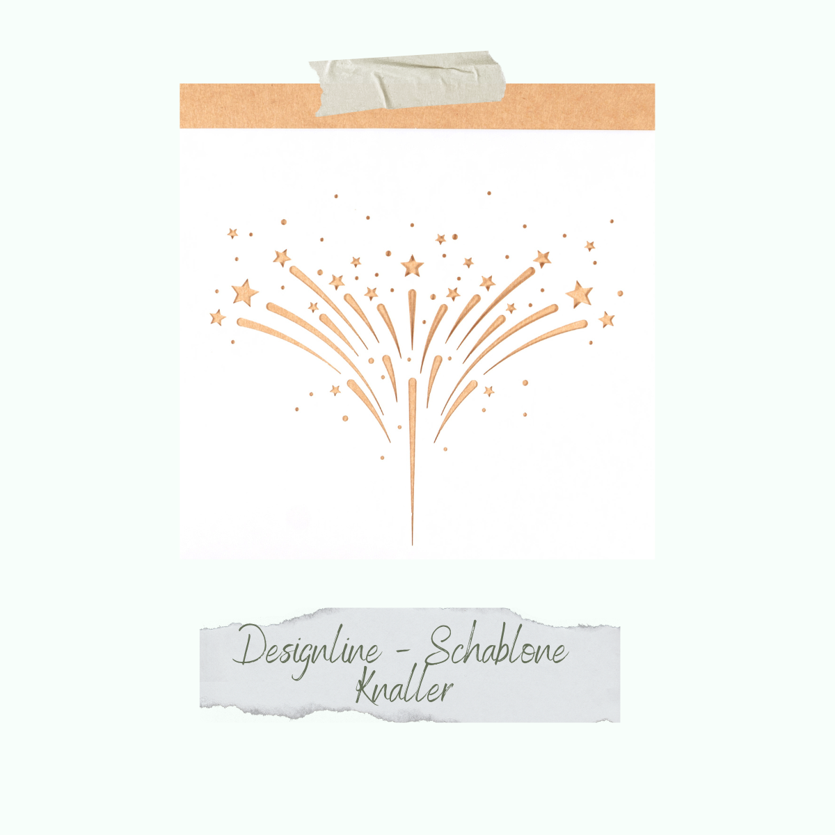 Schablone - Designline - Knaller Schablone - Designline - Knaller
