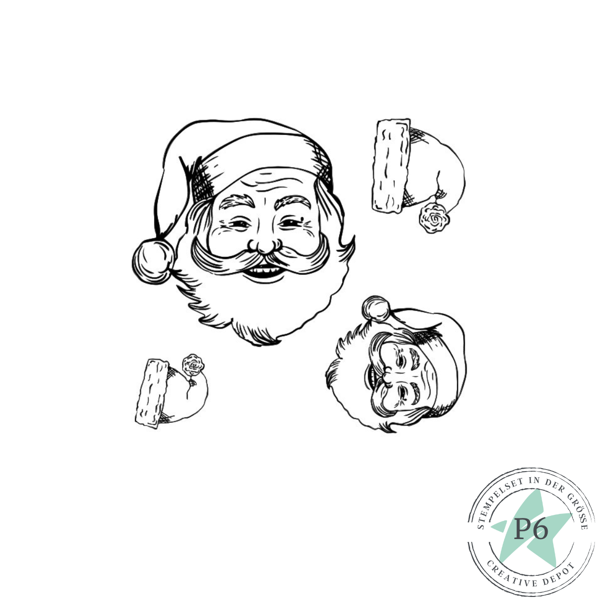 Stempelset - Nikolaus 