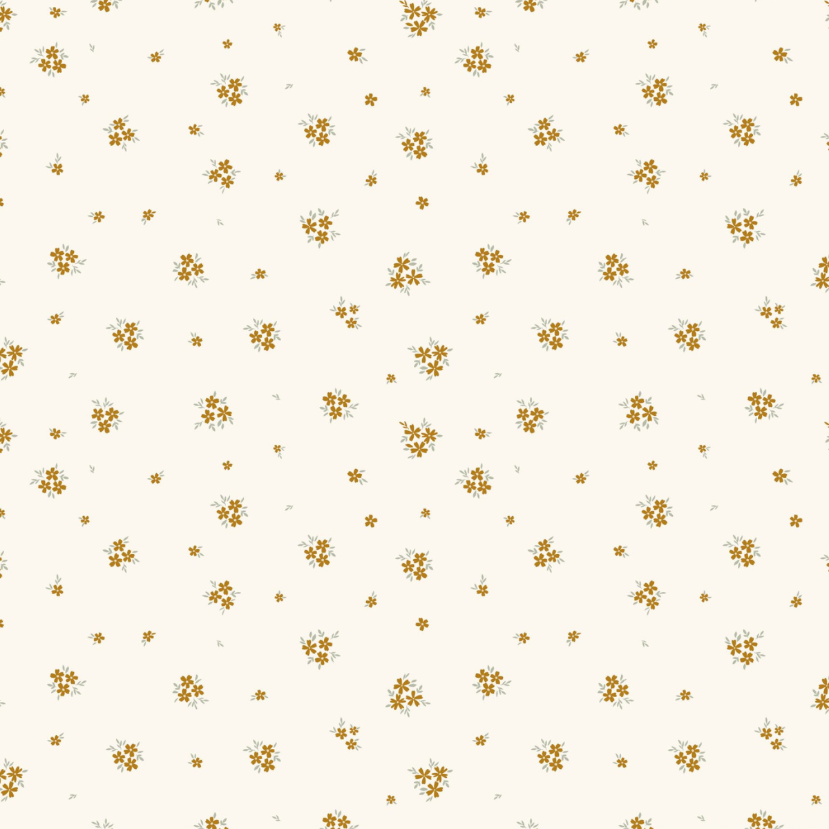 Designpapier - Streublümchen Neutral