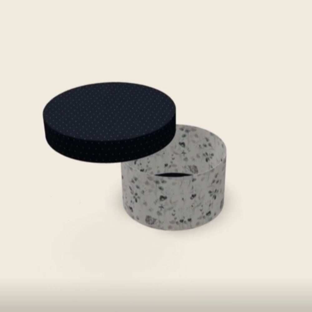 Die - Tortenbox rund - mittel