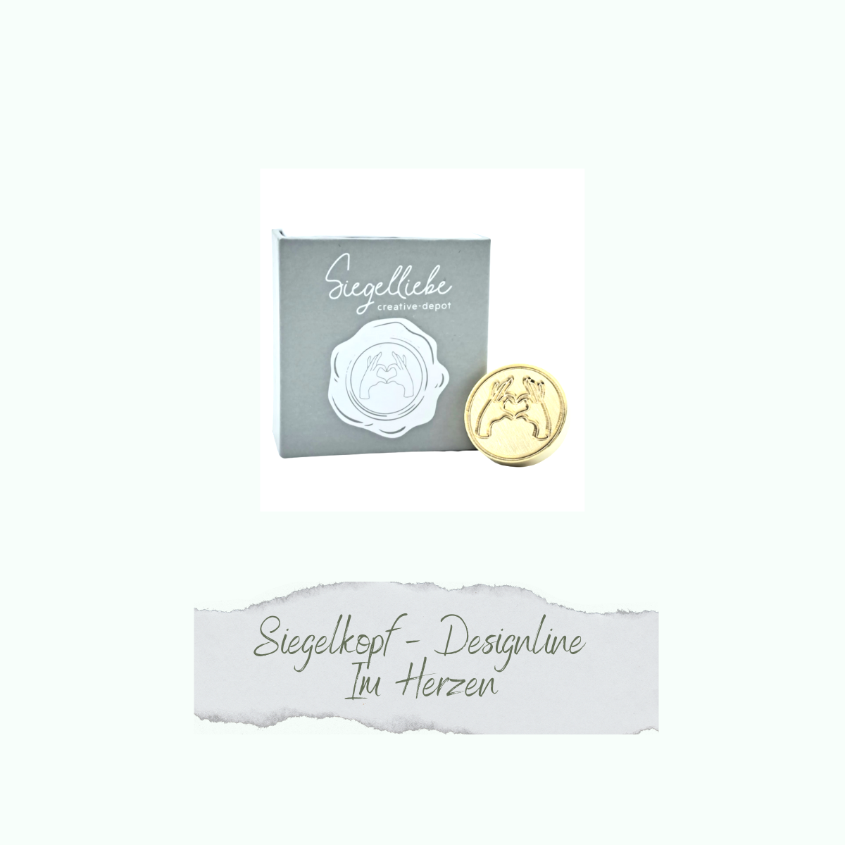 CD-Si-012-Siegel-Designline-Im-Herzen Siegelkopf - Designline - Im Herzen - Siegelliebe