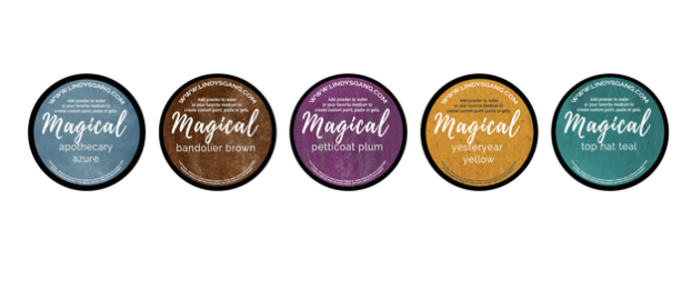 Lindys - Farbpulver - Steampunk Soiree Magical Set