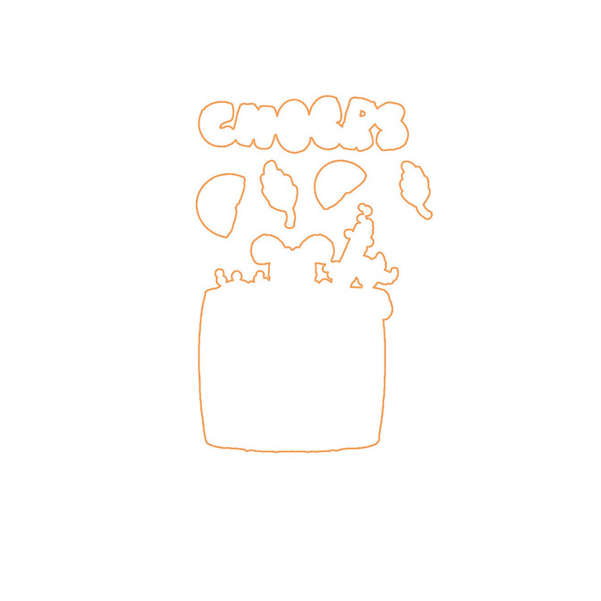 Die - Cheers - Outline
