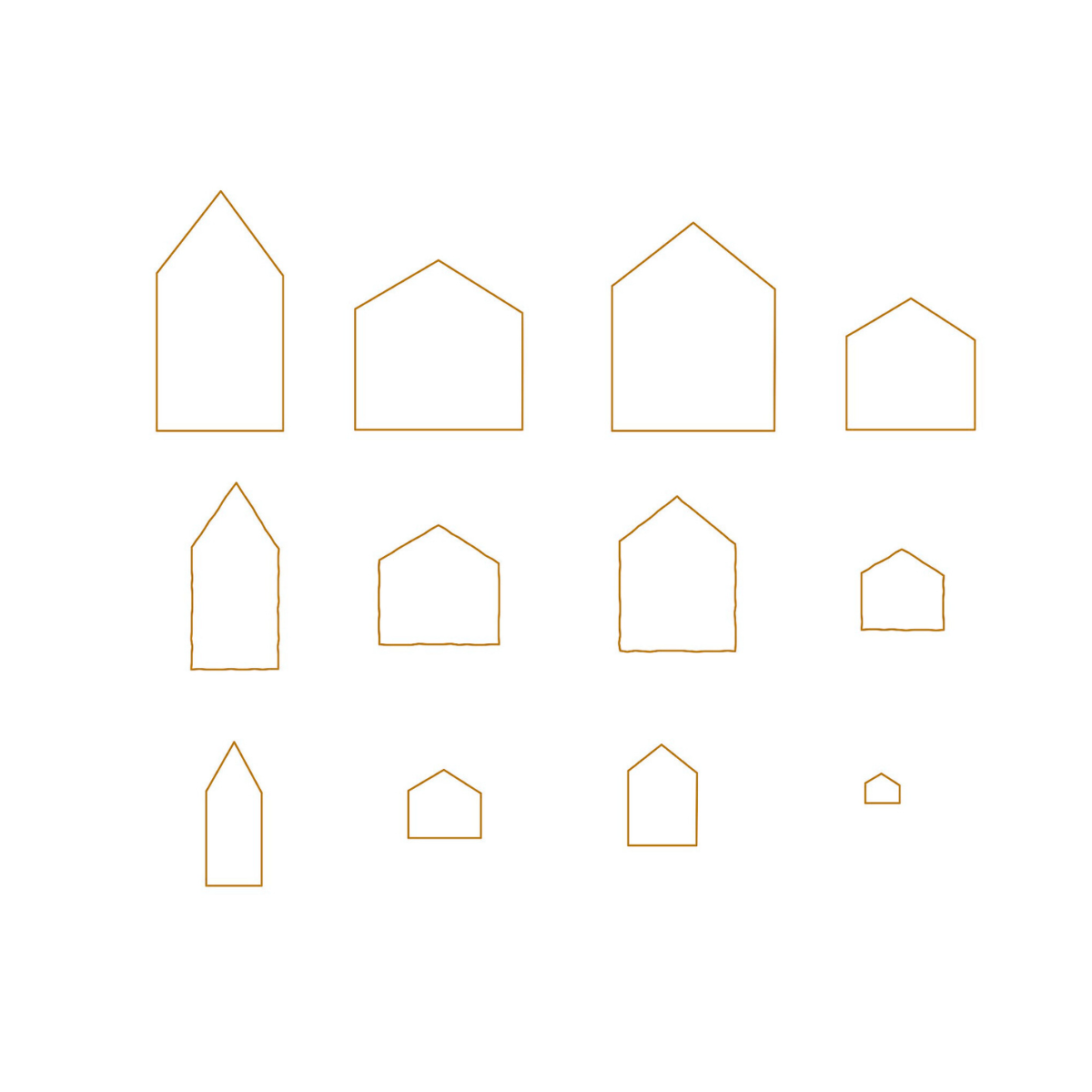 Die - Anhänger und Häuser