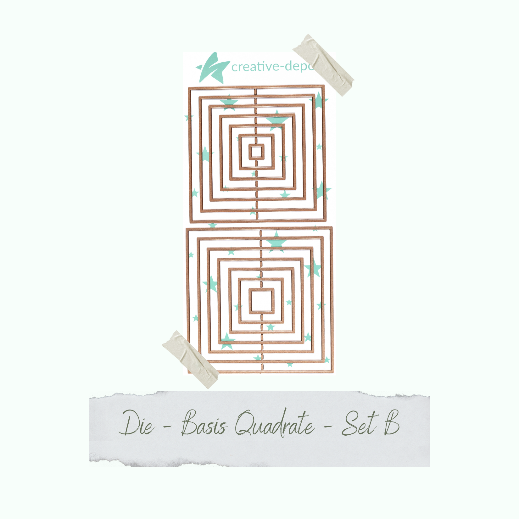 Die - Basic - Basis Quadrate - Set B