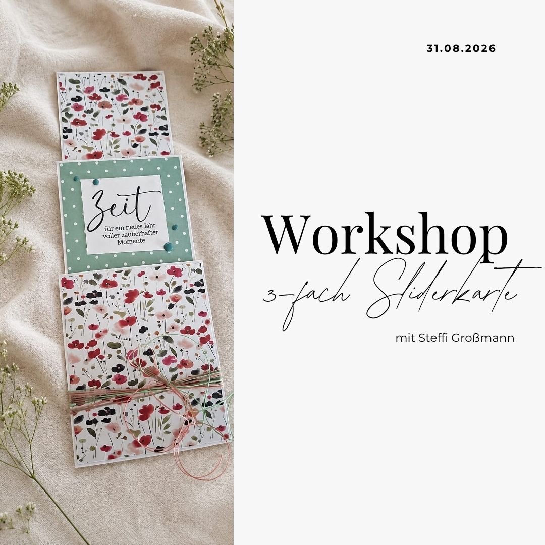 Zoom Workshop 3-fach Sliderkarte mit Steffi am 31.08.2026