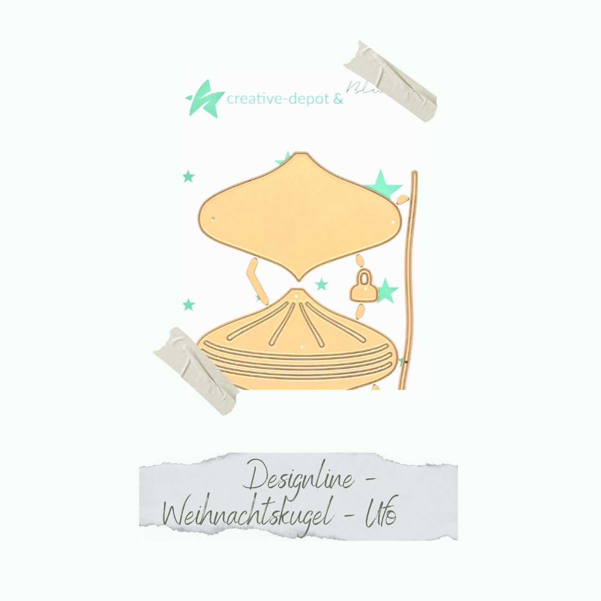 CD-Di-773-Designline-Weihnachtskugel-Ufo Die - Designline - Weihnachtskugel - Ufo
