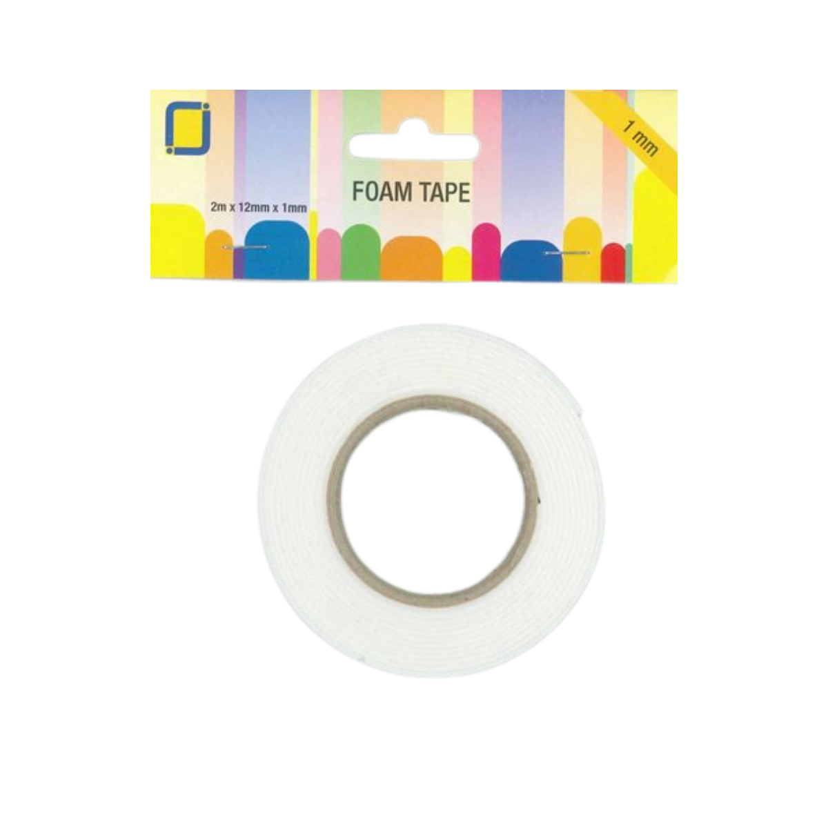 Ruban adhésif double face d'espacement - 12 mm / 1 mm