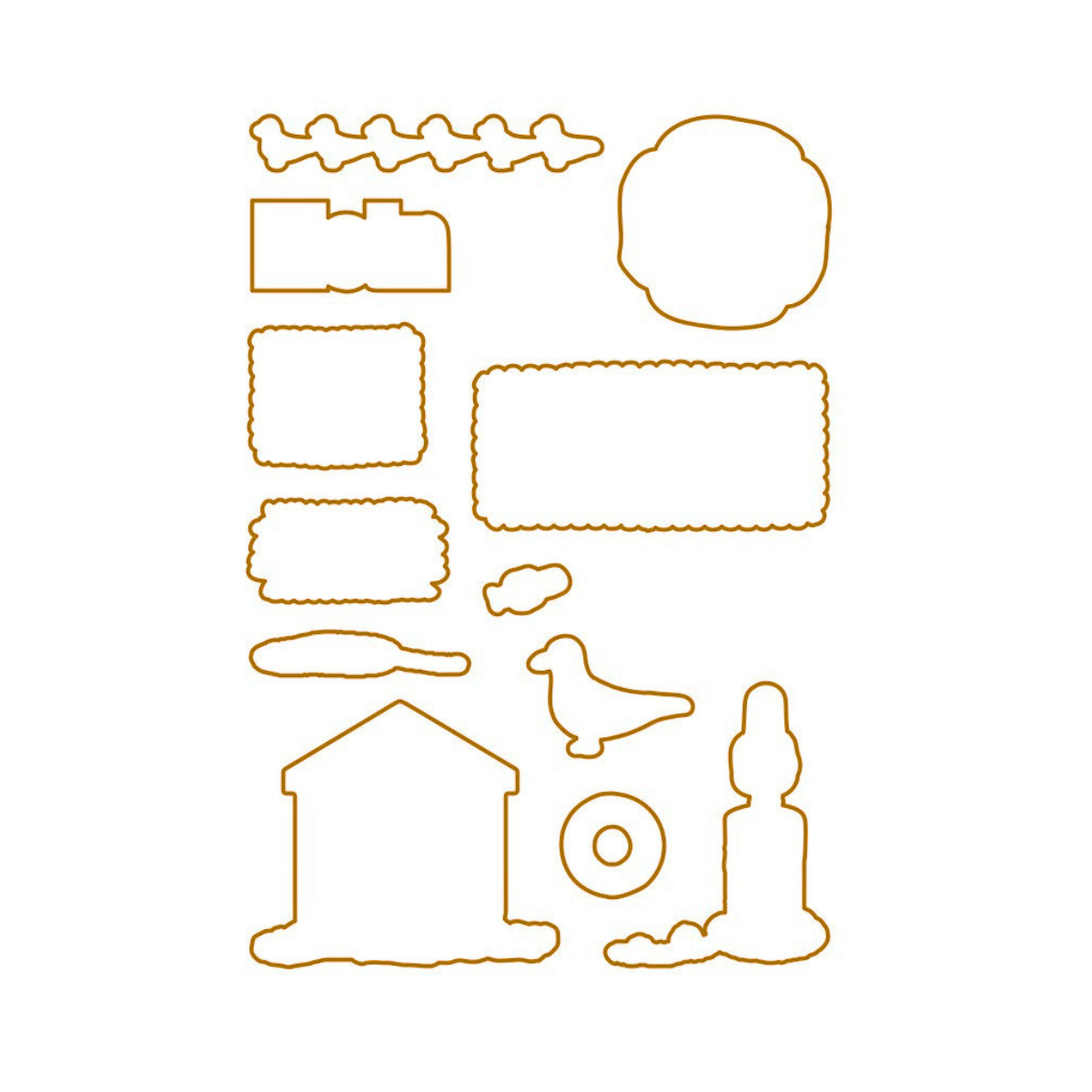 Die - Moin - Möwen - Outline