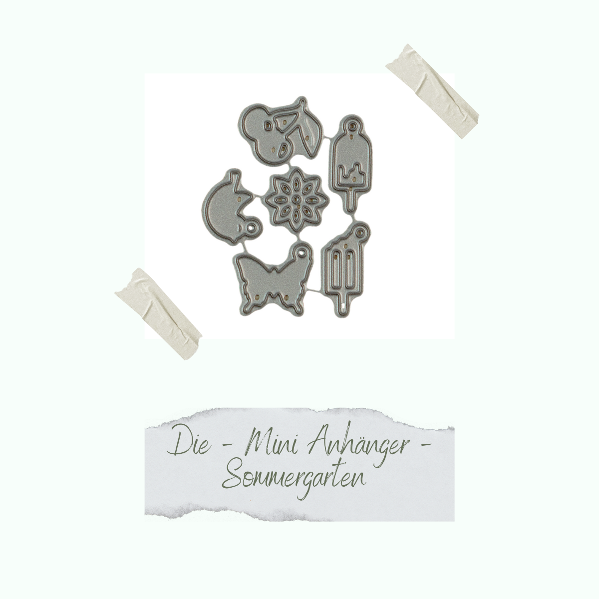 CD-Di-273_Die-Mini-Anh-nger-Sommergarten Die - Mini Anhänger - Sommergarten - Nur noch so lange der Vorrat reicht