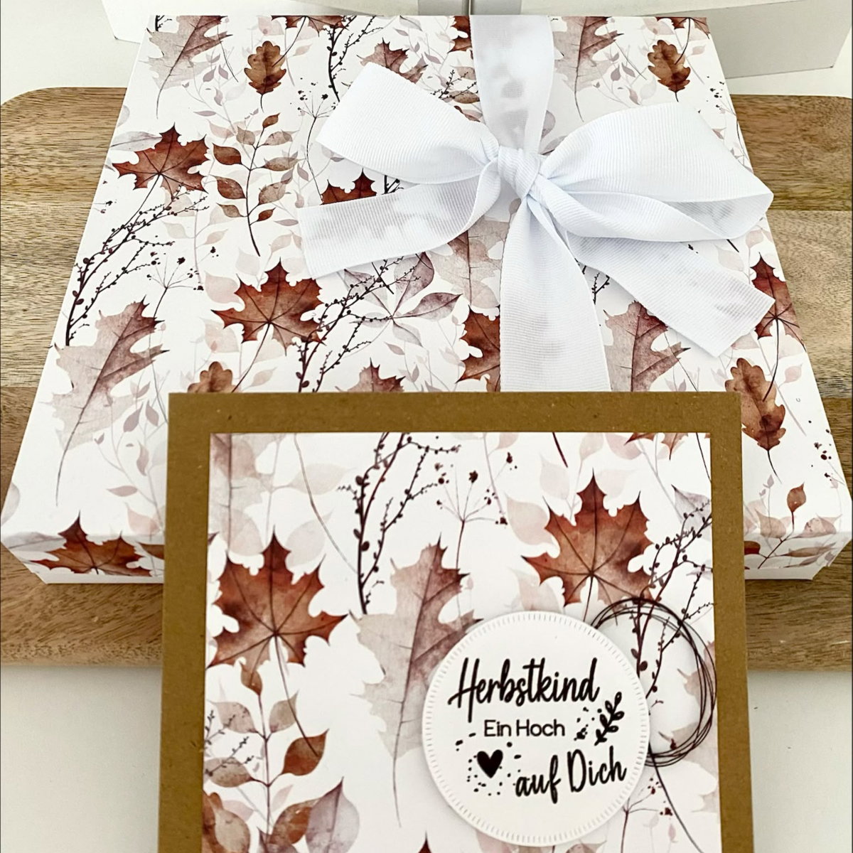 Papier décoratif - La magie des feuilles - Imprimé recto-verso