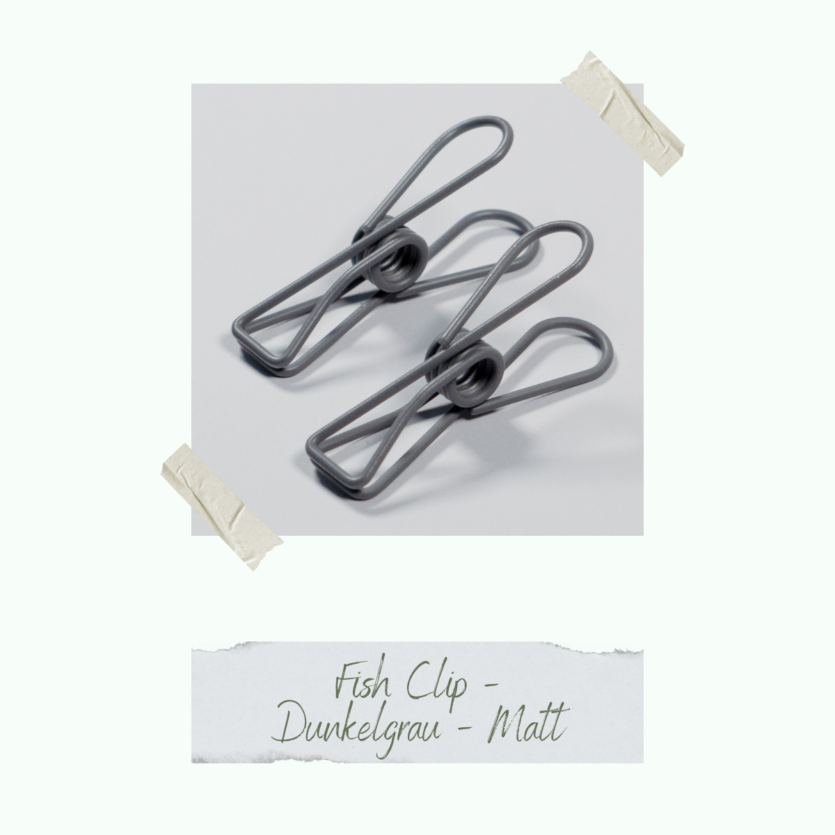 CD-ZB-048_Fish-Clip-Dunkelgrau-Matt