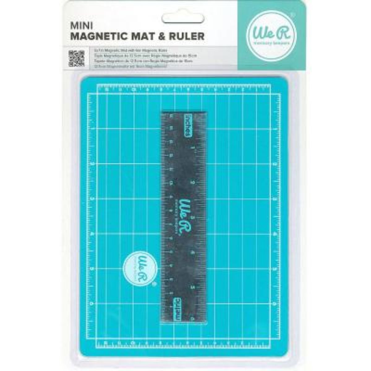 CD-ZA-193 We R Makers - Magnetische Schneidematte + Lineal