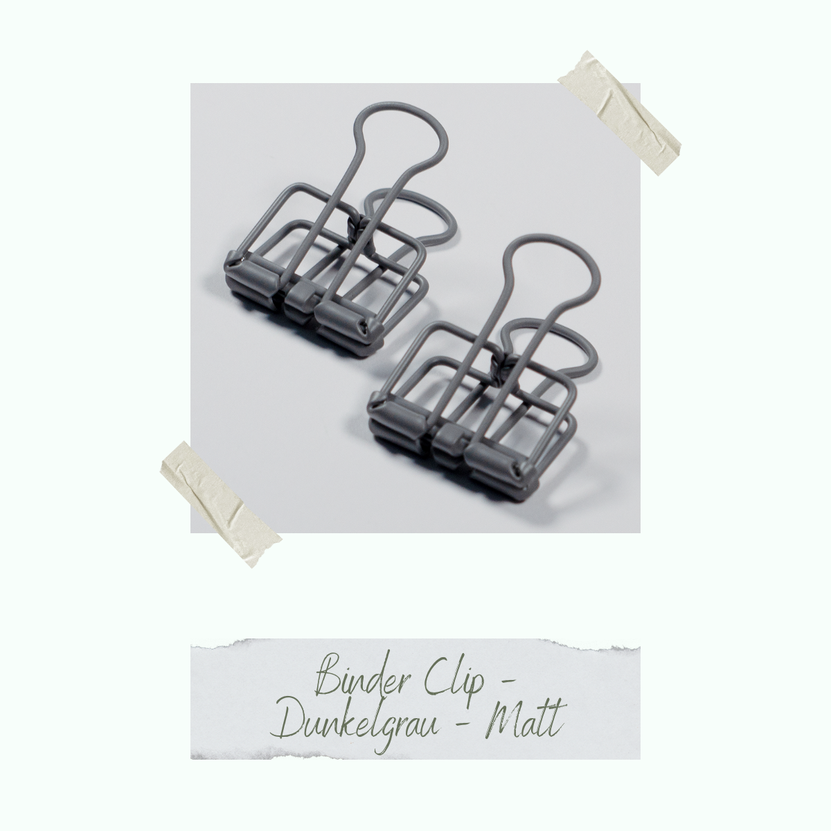 CD-ZB-032_Binder-Clip-Dunkelgrau-Matt
