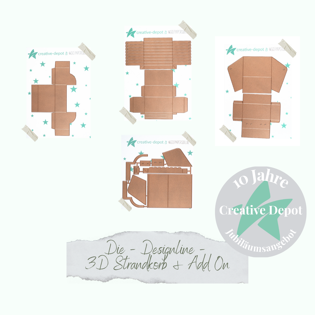 !!!Vorbestellung!!! Bundle - Die - Designline - 3D Strandkorb & Add On - Vorbestellung bis zum 11.05.2025 um 23.59 Uhr