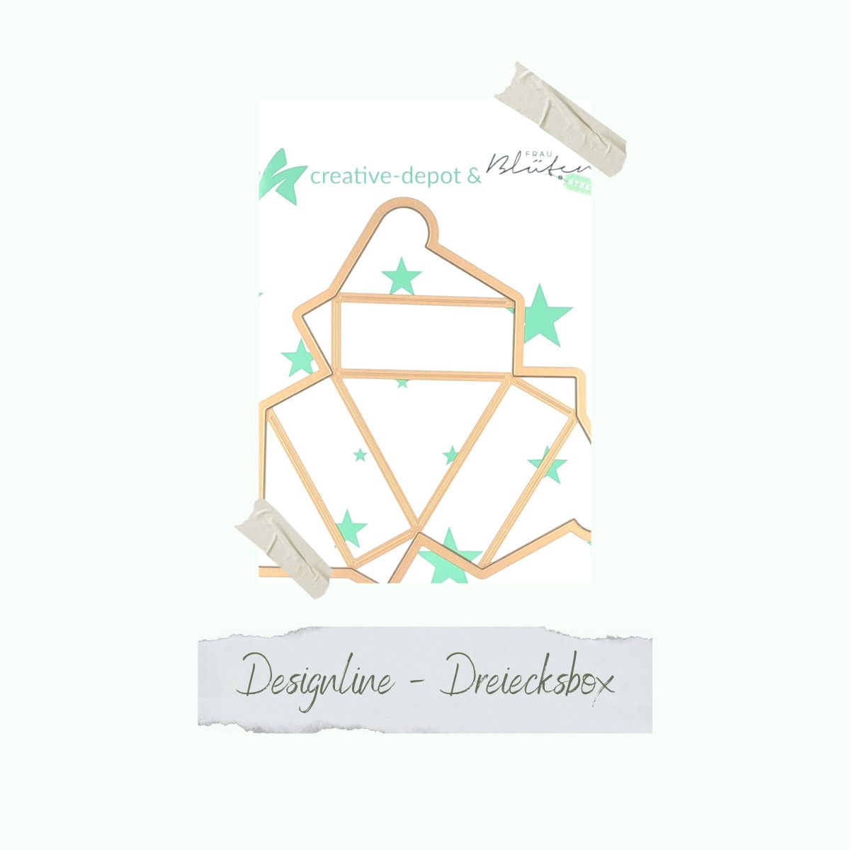 CD-Di-819-Designline-Dreiecksbox Die - Designline - Dreiecksbox