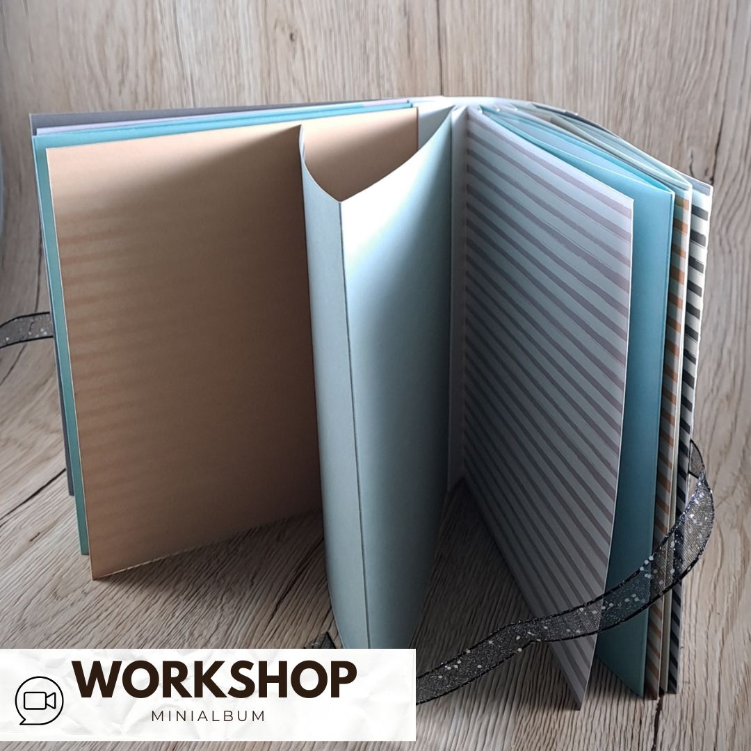 Zoom Workshop Minialbum mit Klappseiten am 07.10.2026