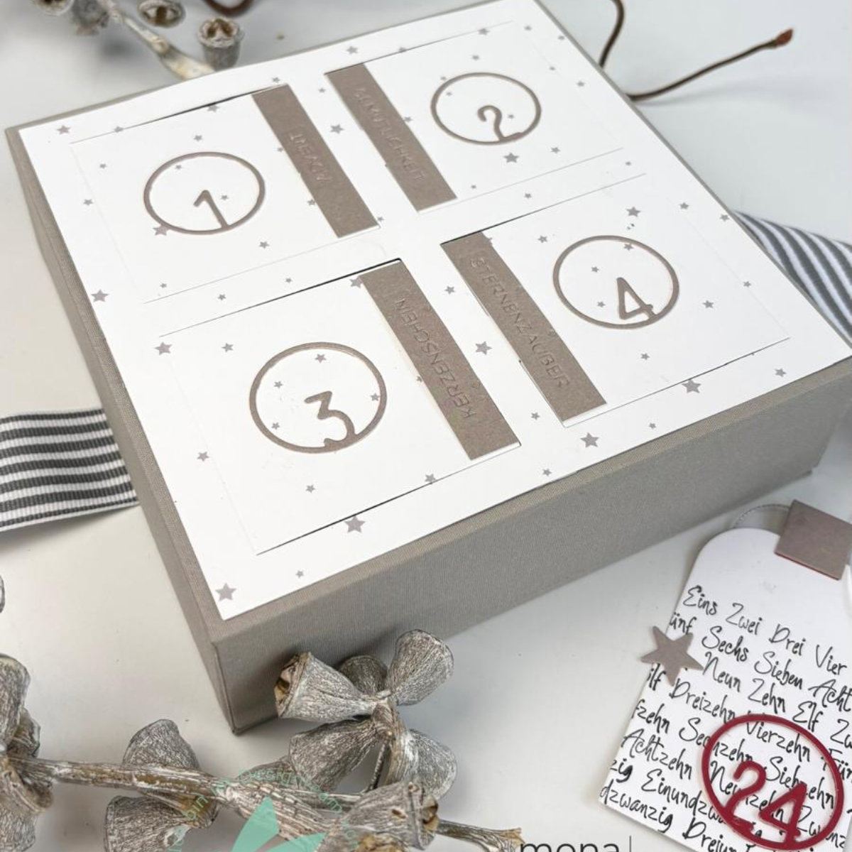 Die - Dezembertagebuch - Adventskalenderzahlen