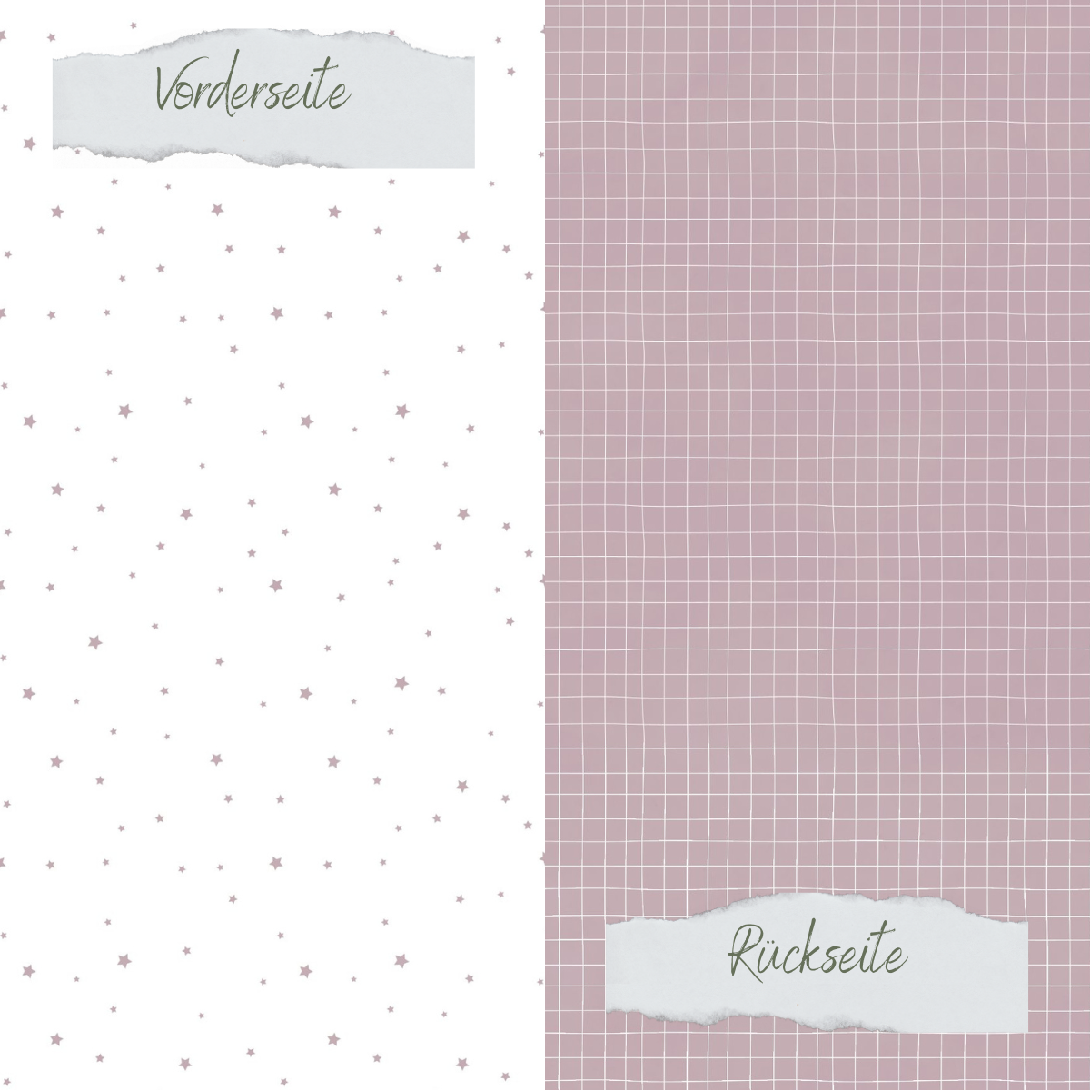 Papel de diseño - Basic - Heide - Doodle Gitter + Sternchenregen - Doppelseitig bedruckt Papel de diseño - Basic - Heide - Doodle Gitter + Sternchenregen - Doppelseitig bedruckt