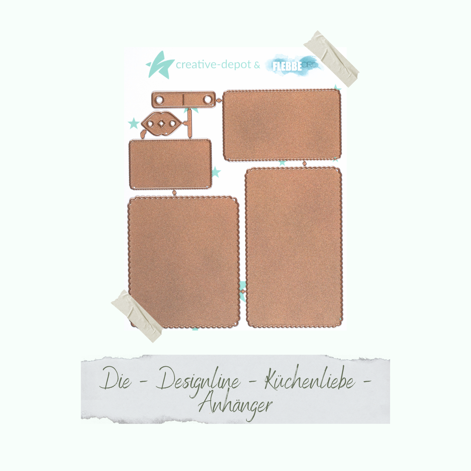 Die - Designline - Küchenliebe - Anhänger Die - Designline - Küchenliebe - Anhänger