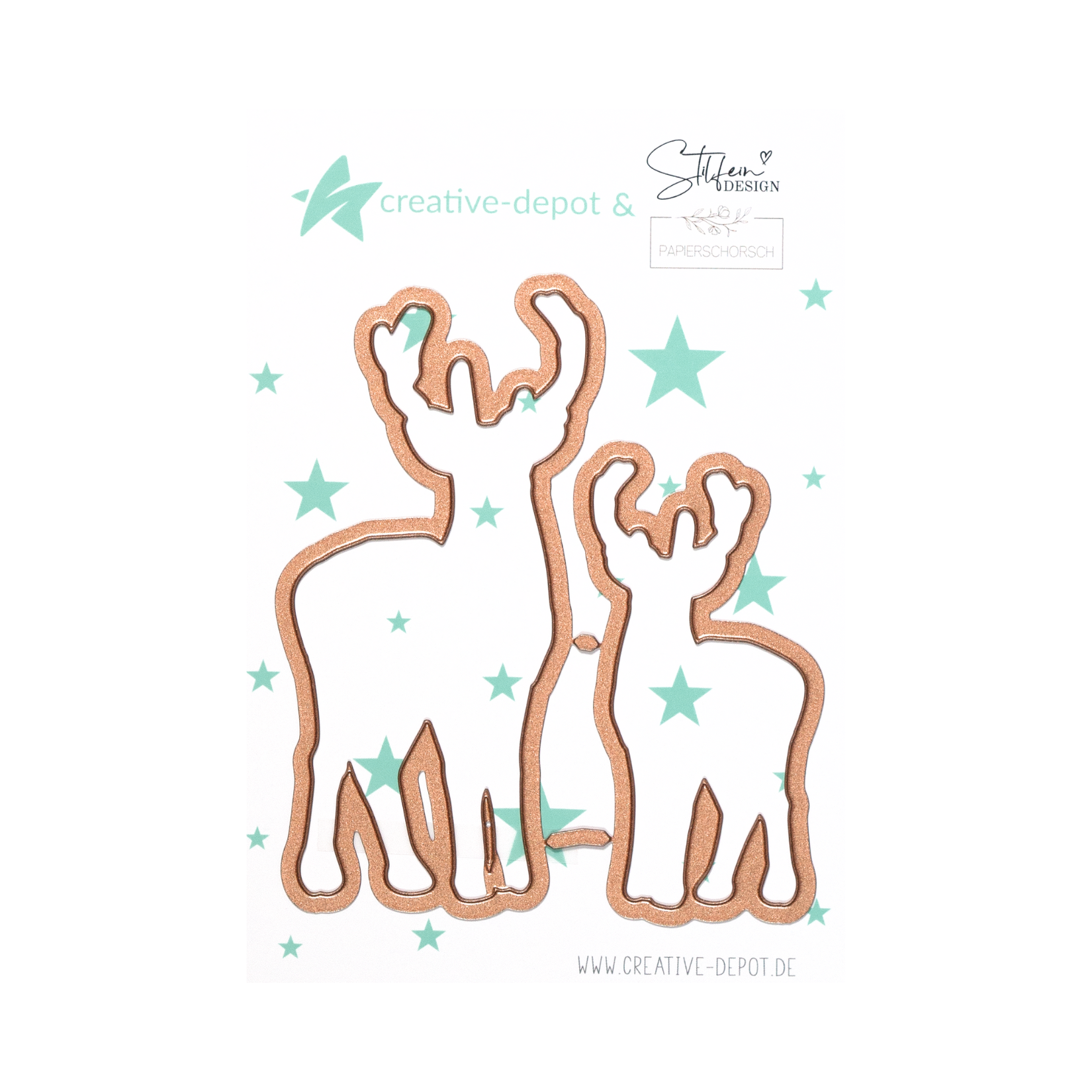 Die - Weihnachtshirsch - Outline Die - Weihnachtshirsch - Outline