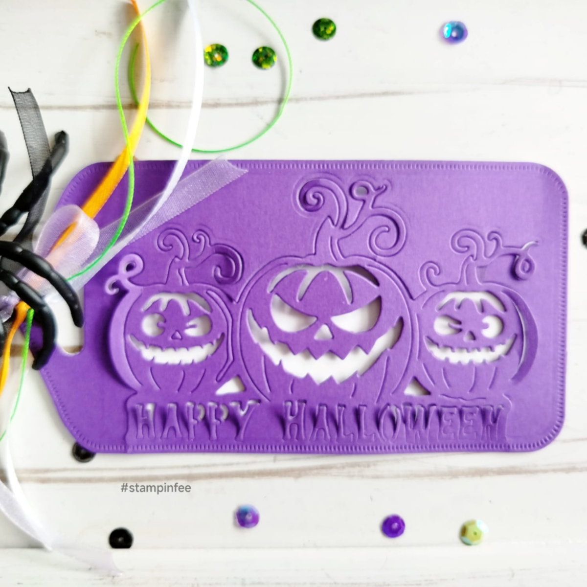 Die – Paper bag with scalloped edge – Add-on – Halloween