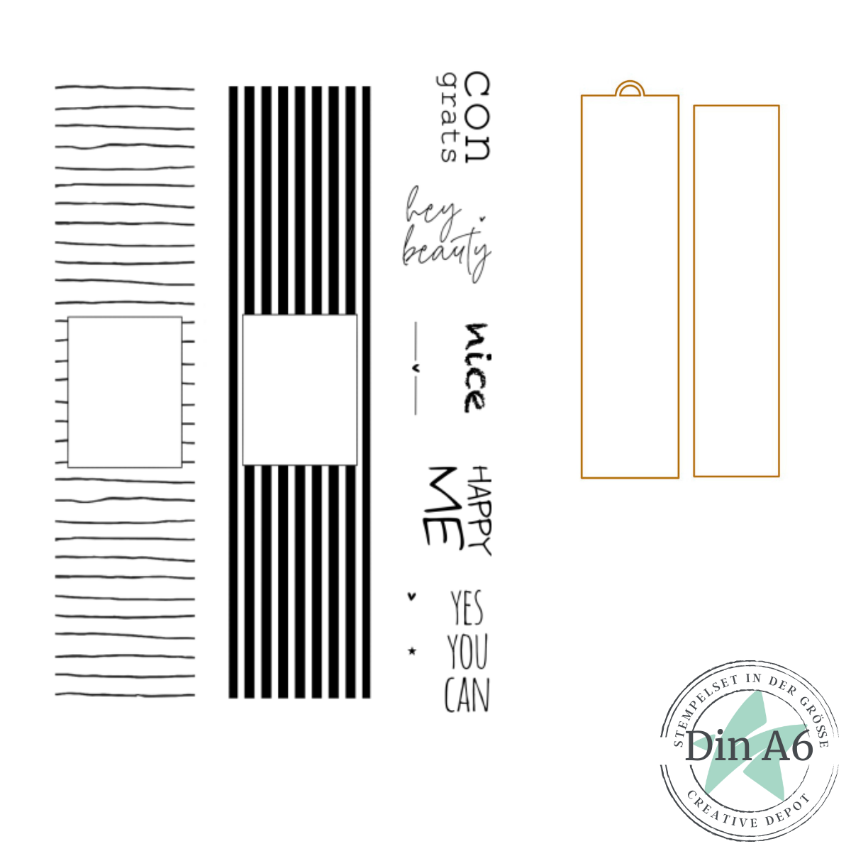 Bundle - Banderole-Congrats & Anhänger