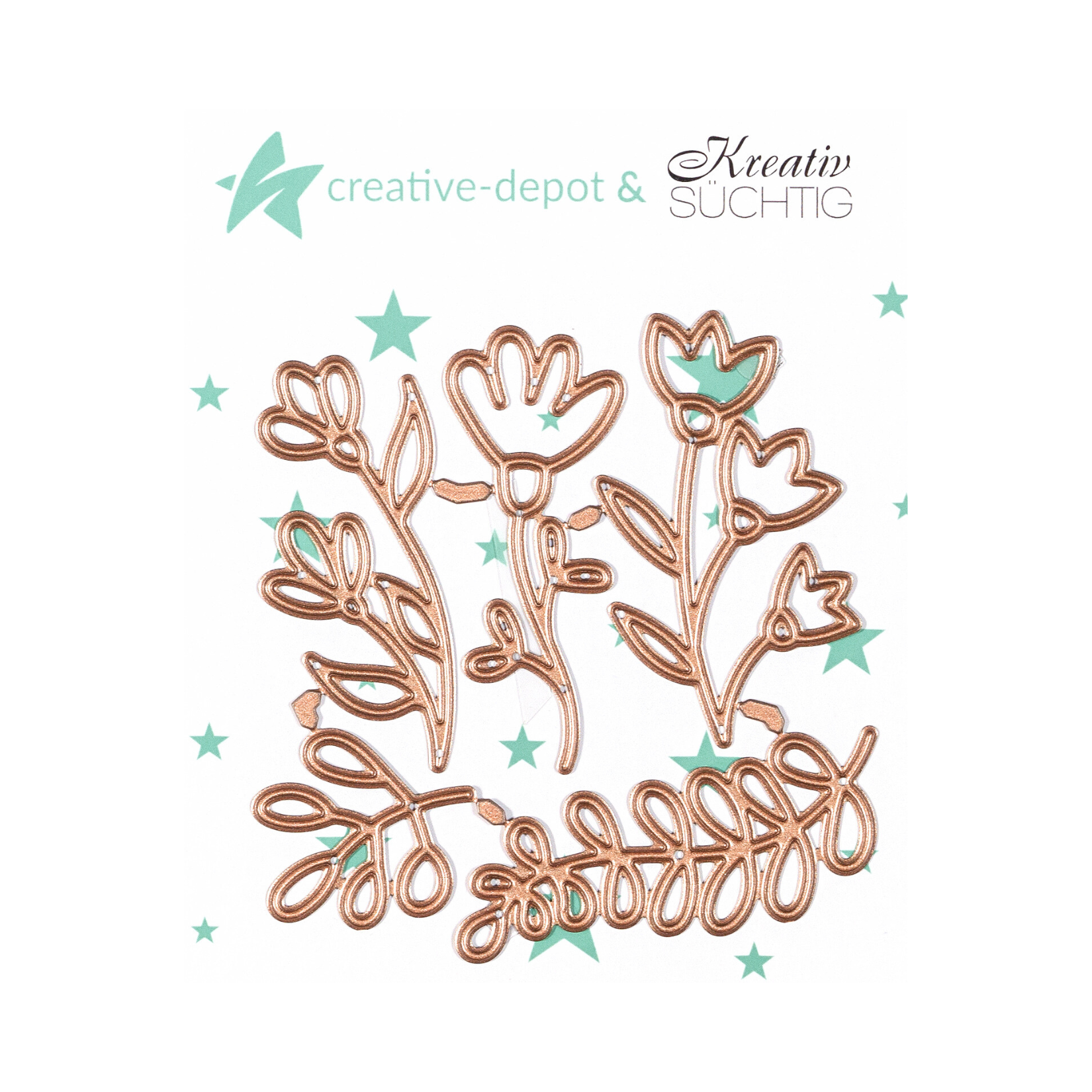 Die - Doodle Herbstblümchen