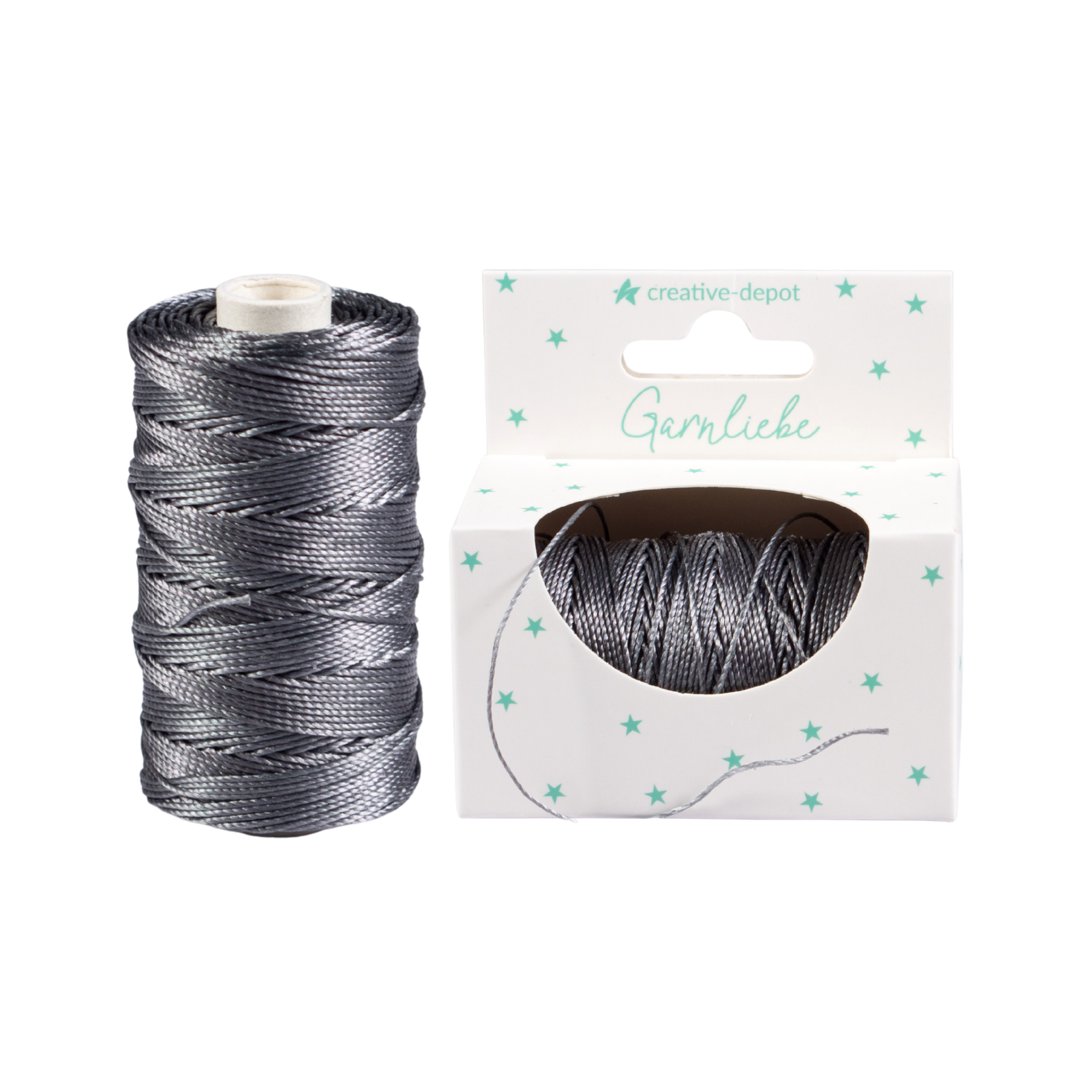 Nylongarn - Dunkelgrau - Garnliebe