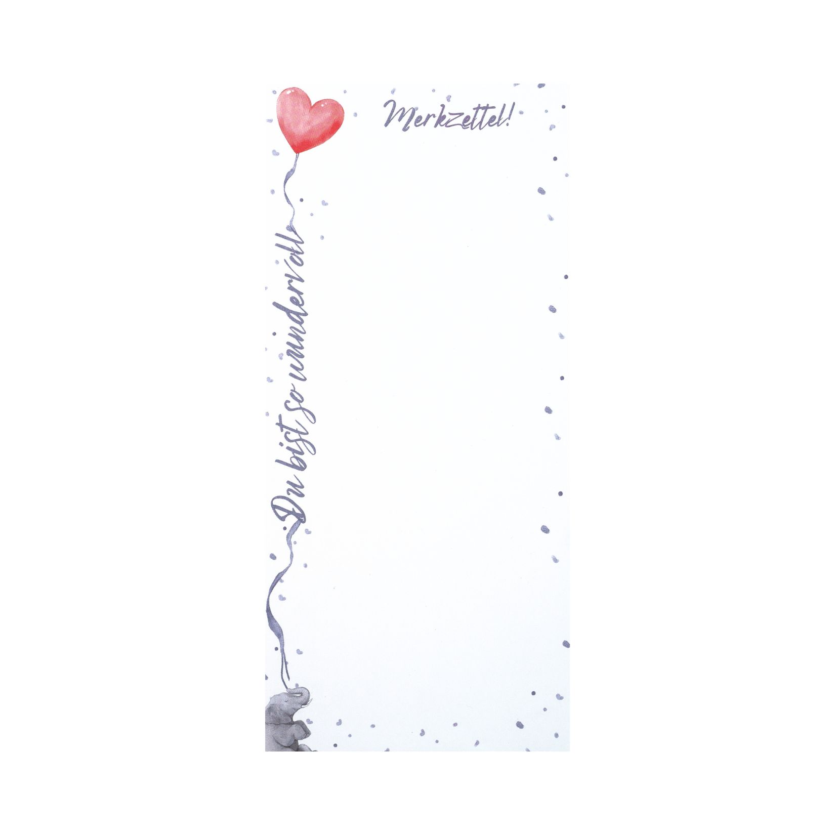 Notizblock - Du bist so wundervoll