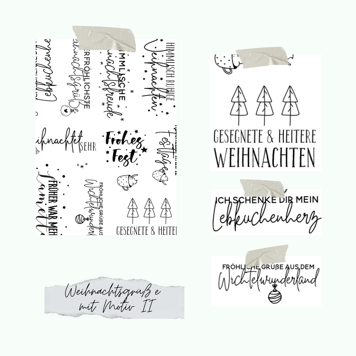 Weihnachtsgr-sse-mit-Motiv-II