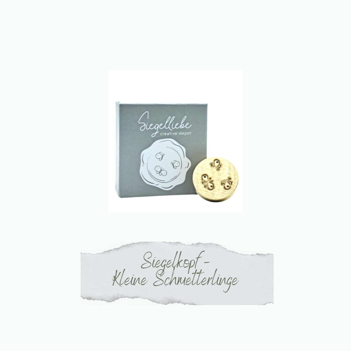 CD-Si-020-Siegel-Kleine-Schmetterlinge Siegelkopf - Kleine Schmetterlinge - Siegelliebe
