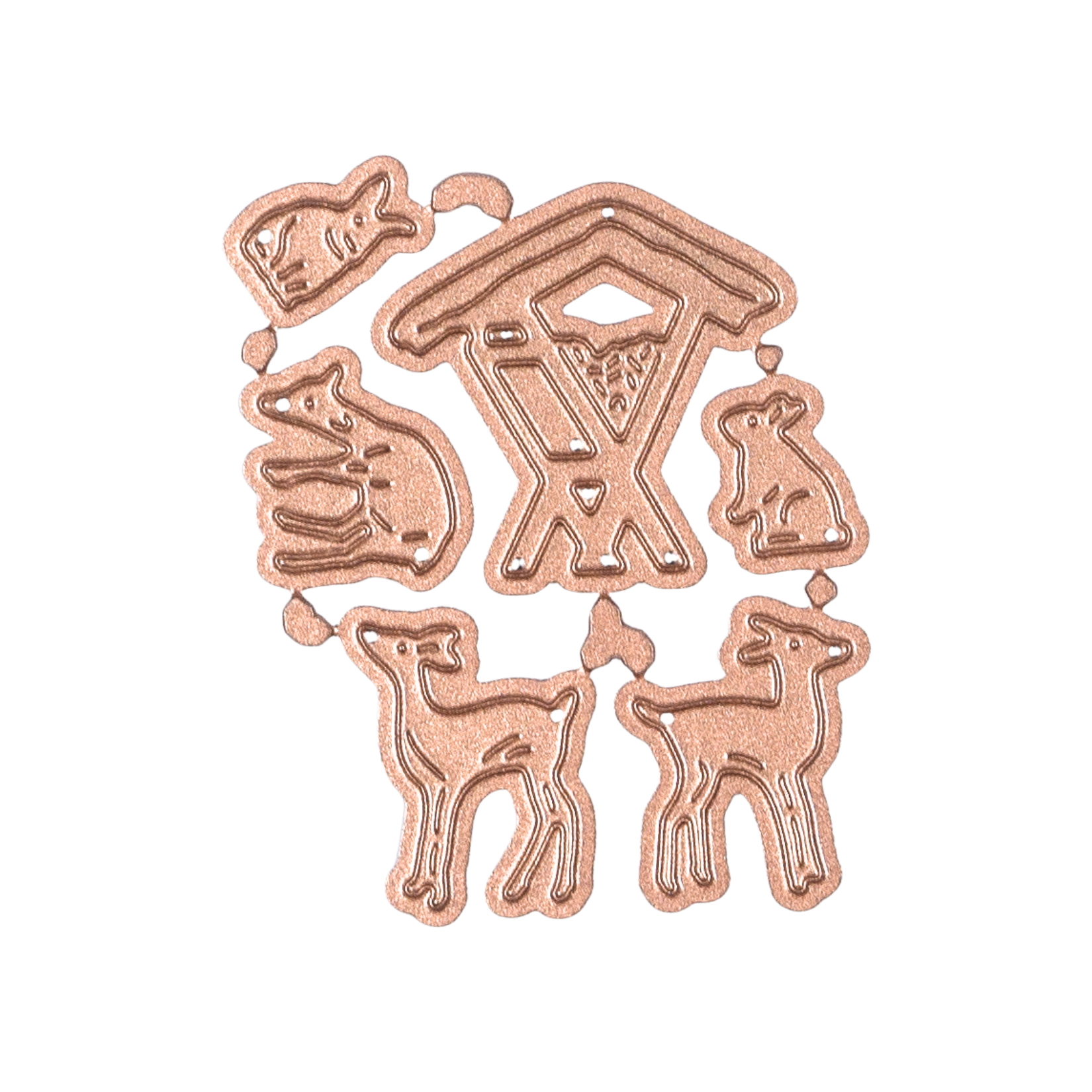 Die - Herbstbaum-Leporello - Wintertiere 