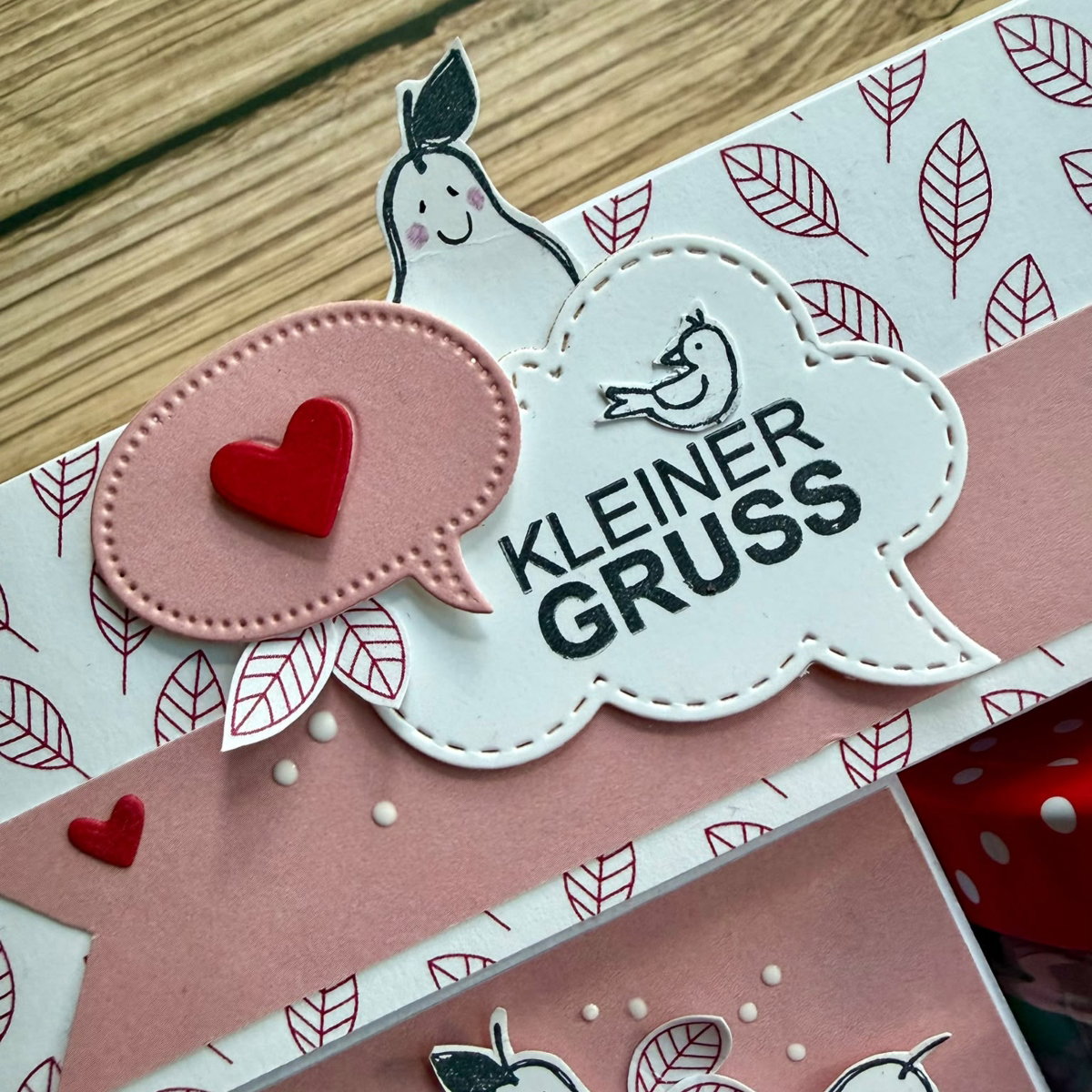 Stamp set - Designline - Hintergrund Birnen