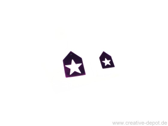 HotFoil Stamp Haus mit Stern