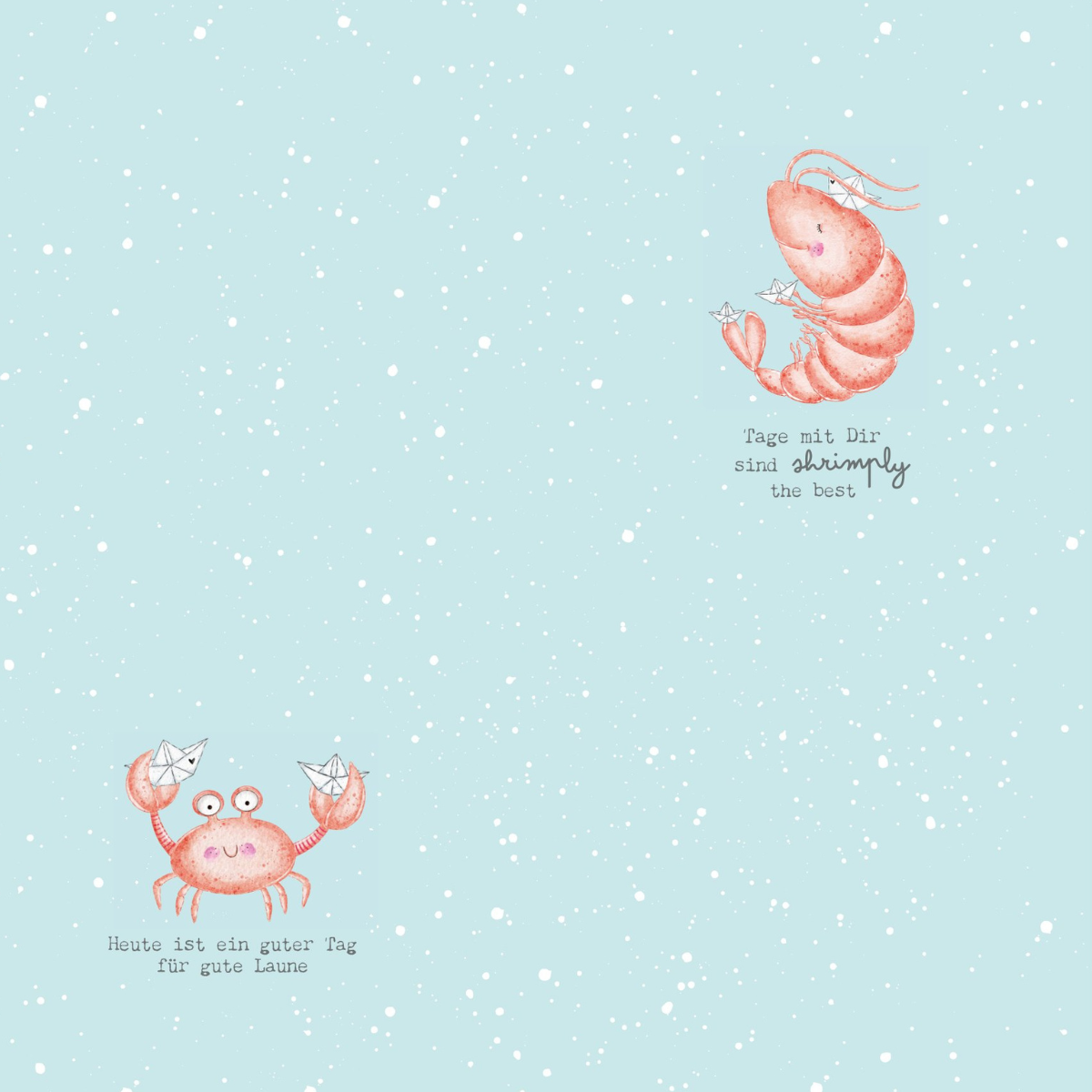 Designpapier - Maritime Tiefsee