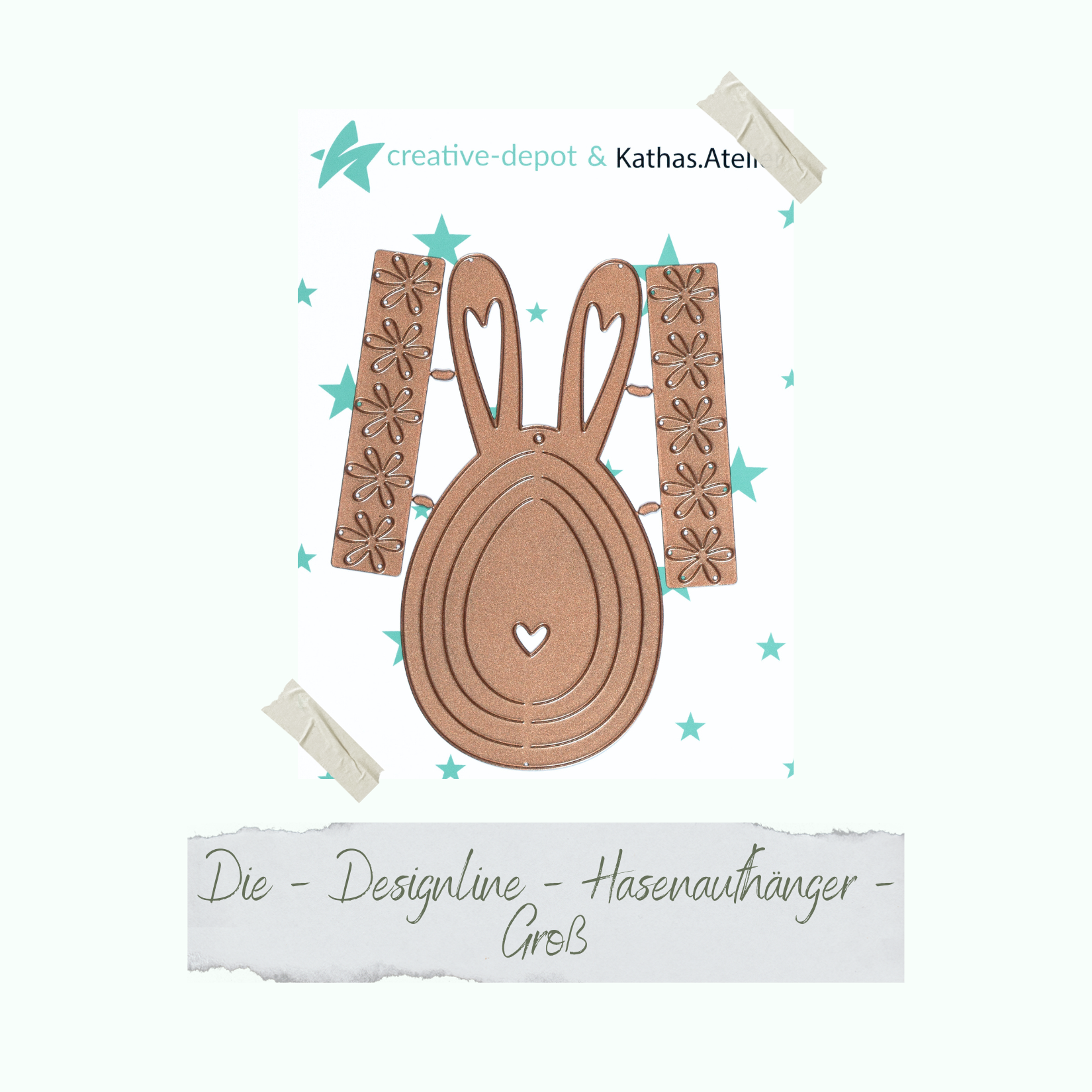 Die - Designline - Hasenaufhänger - groß Die - Designline - Hasenaufhänger - groß
