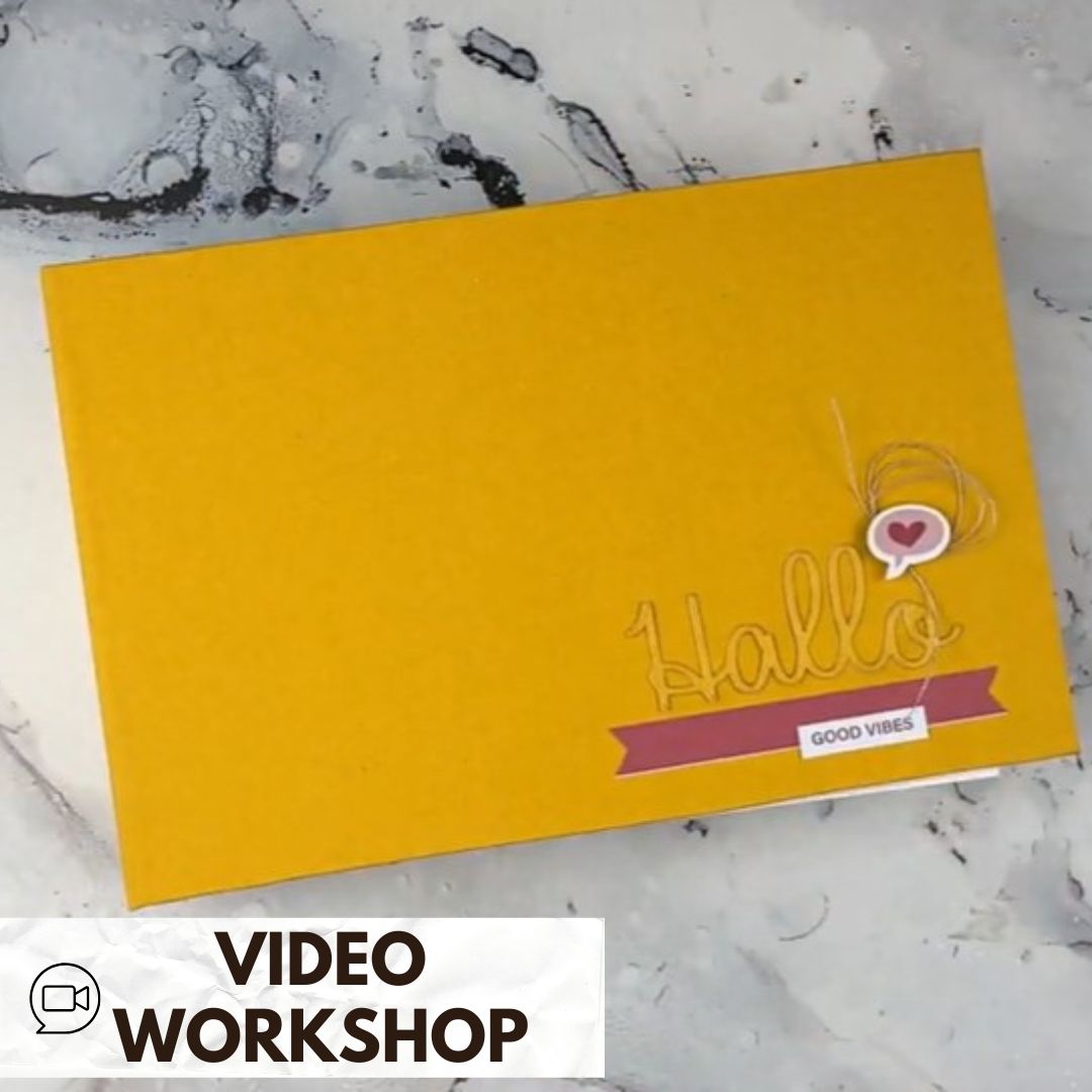 Video-Workshop: Smalltalk Album mit Ringbuchmechanik von Meli Wensky
