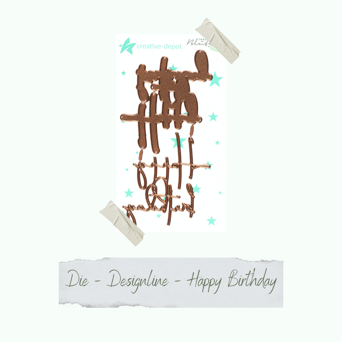 Die - Designline - Happy Birthday