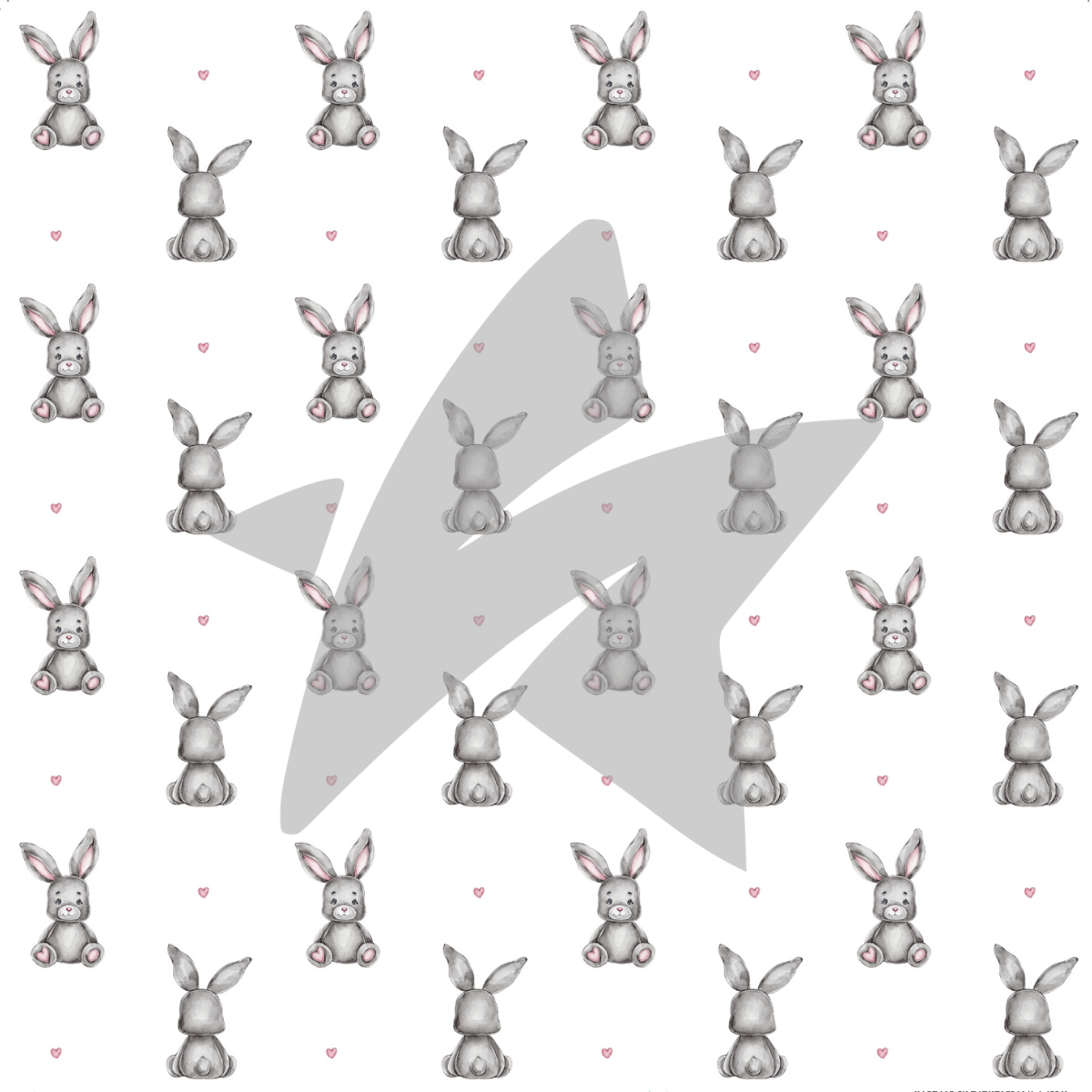 CD-DP-643-S-sse-Hasen Papier à dessin - Doux lapins