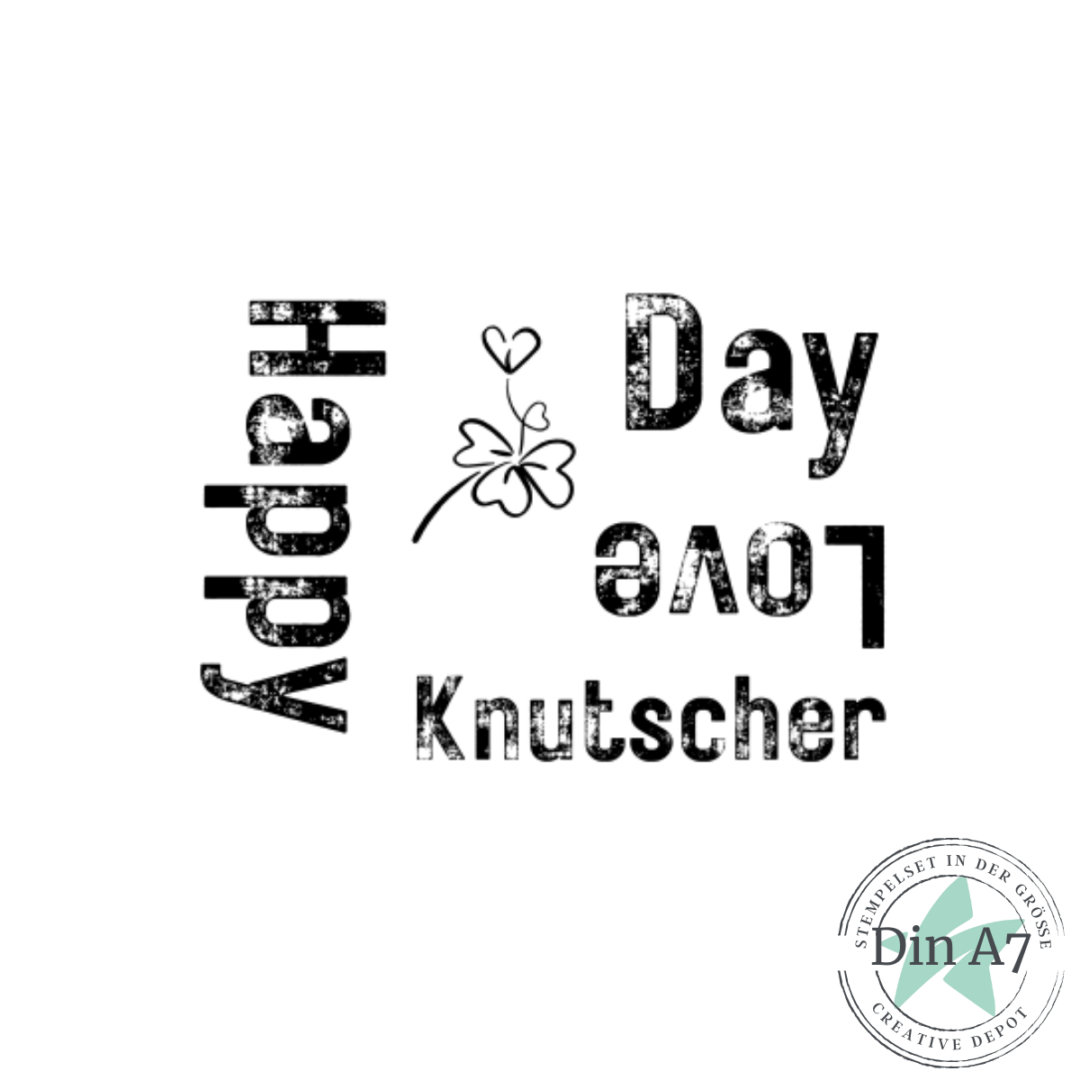 Stempelset - Goodie - Knutscher