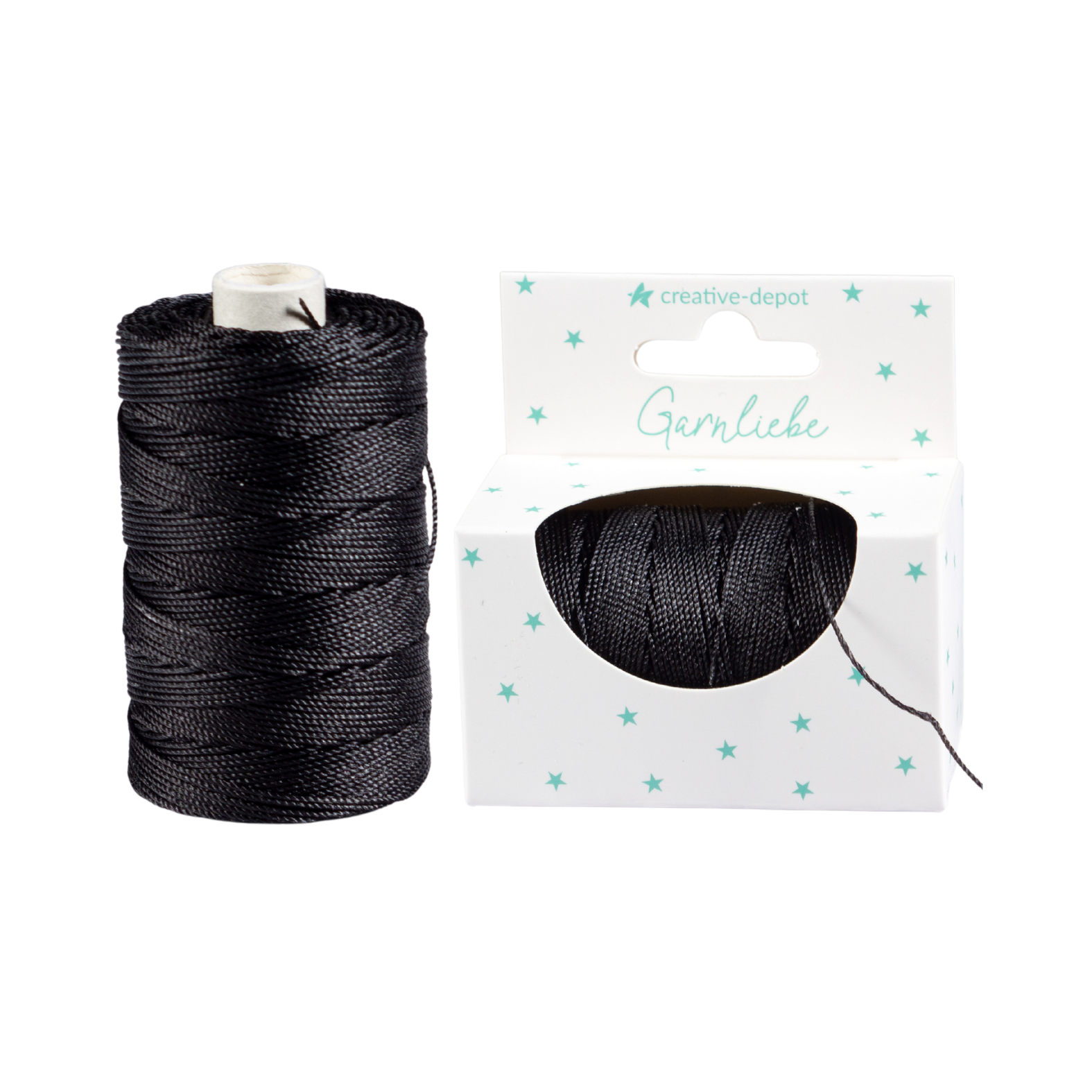 Nylongarn - Schwarz - Garnliebe