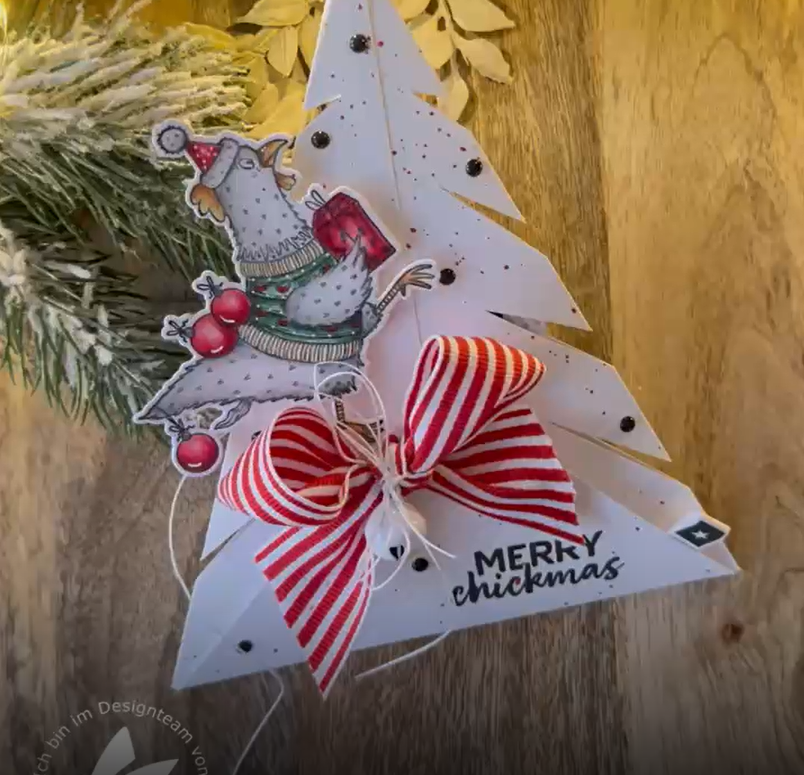 Stempelset - Weihnachtshühner