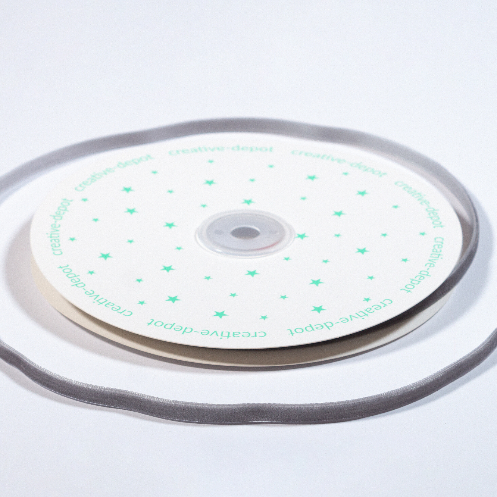 Samtband - Dunkelgrau - Bänderliebe Samtband - Dunkelgrau - Bänderliebe