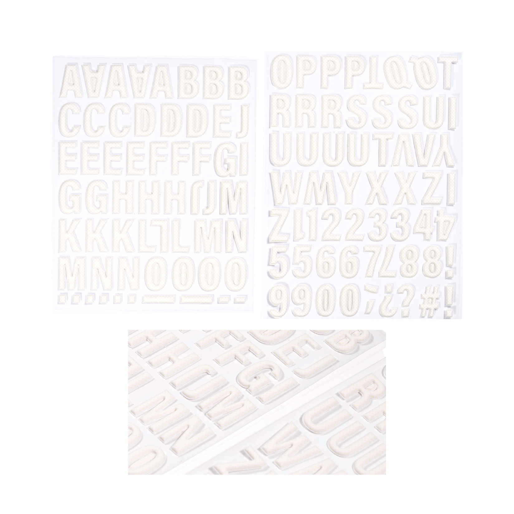 Pfuffy Sticker - Baby Gelb - Pünktchen