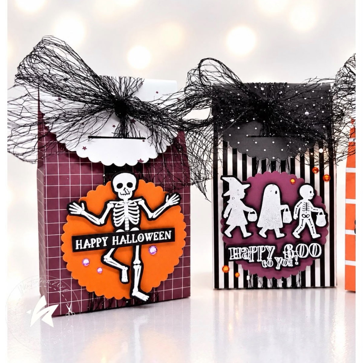 Stempelset - Mini Halloween-Grüße