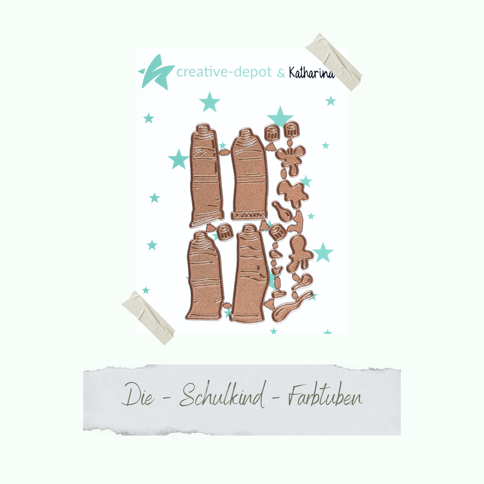 Die - Schulkind - Farbtuben